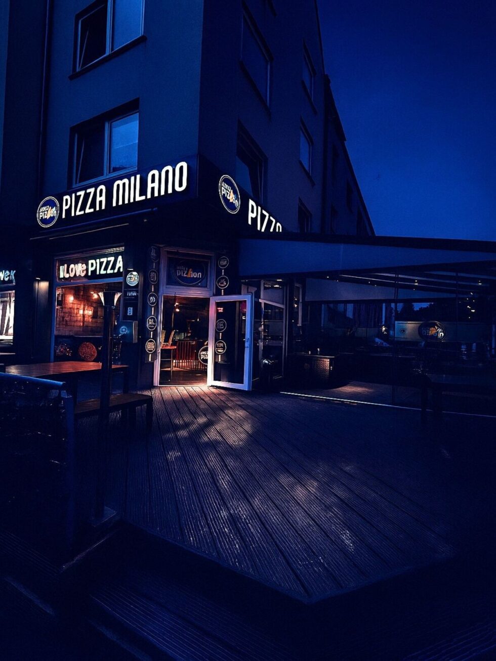 Pizza Milano in der St.-Jürgen-Straße, Bremen